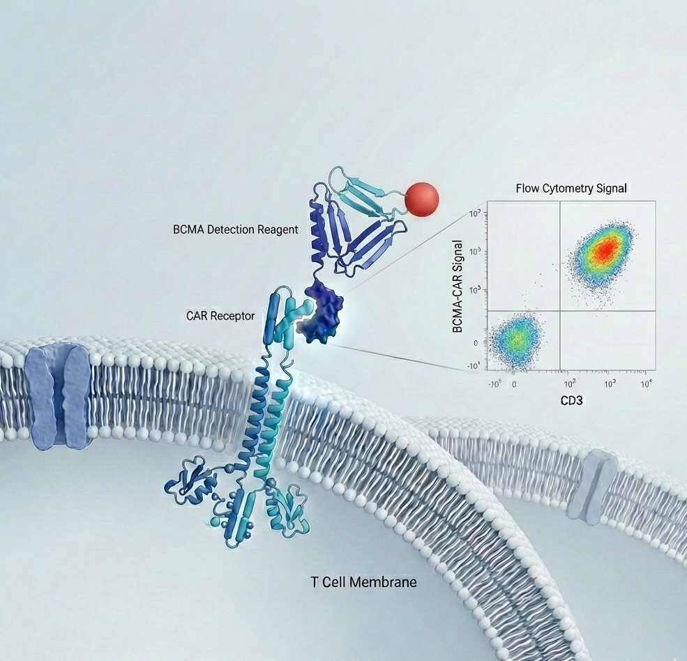 BCMA Detection Reagent receptor binding